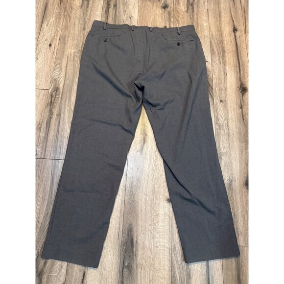 Lauren Ralph Lauren Mens Gray Dress Pants 42W X 32L Polyester Blend Professional - Picture 7 of 9